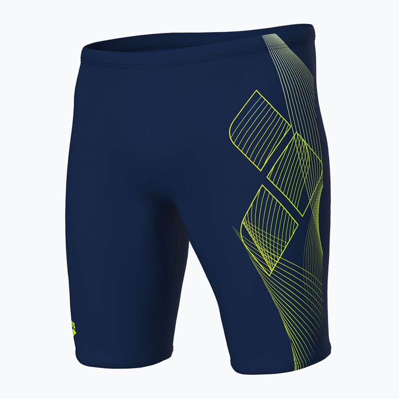 Pánske plavky jammery arena Sea Water Swim Jammer navy/artic lime 3