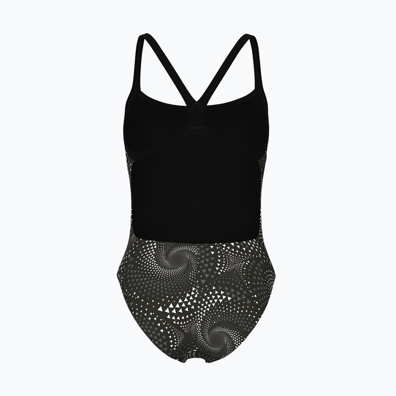 Dámske jednodielne plavky arena Fireflow Challenge Back black/team black 2