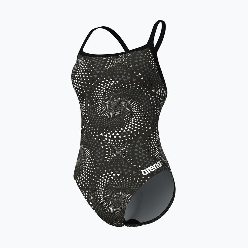 Dámske jednodielne plavky arena Fireflow Challenge Back black/team black 4