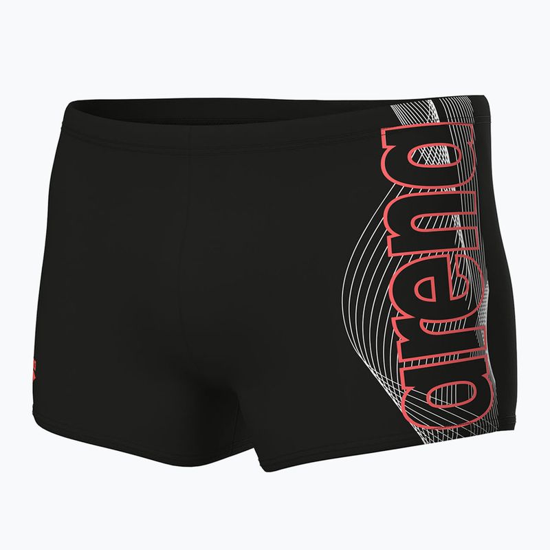 Pánske plavky boxerky arena Basic Swim Short black 3