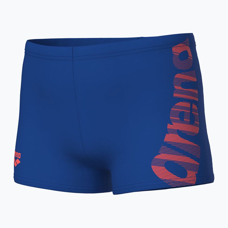 Detské plavky boxerky arena Graphic Swim Short royal 3