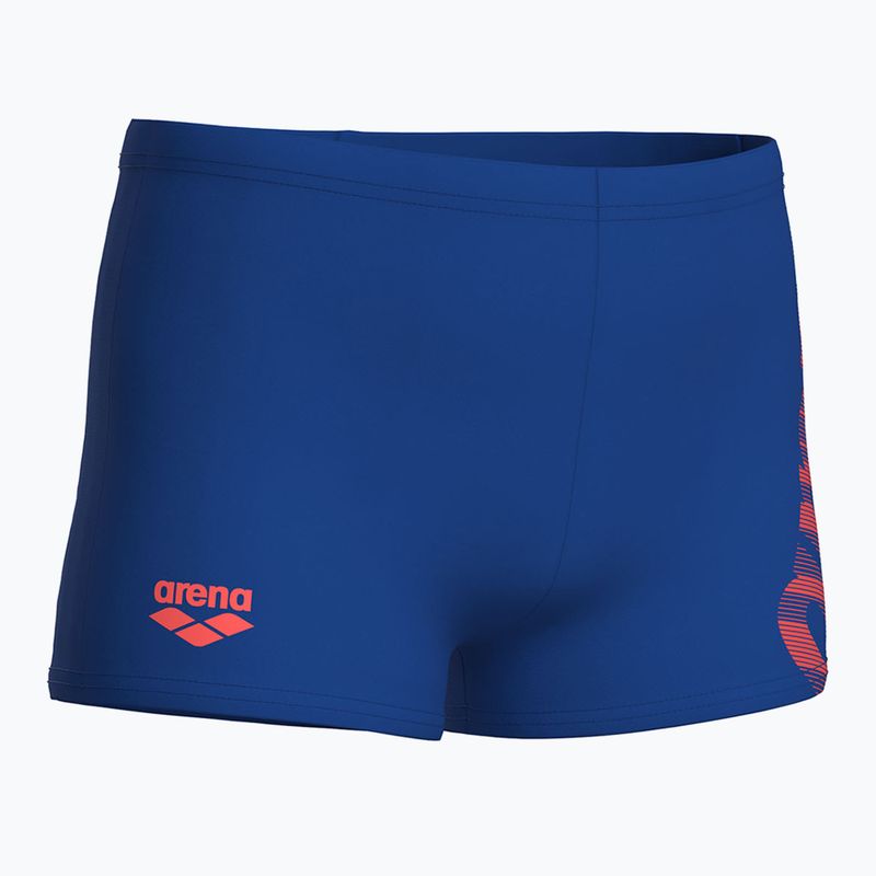 Detské plavky boxerky arena Graphic Swim Short royal 4