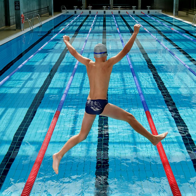 Detské plavky arena Tales navy/white 7