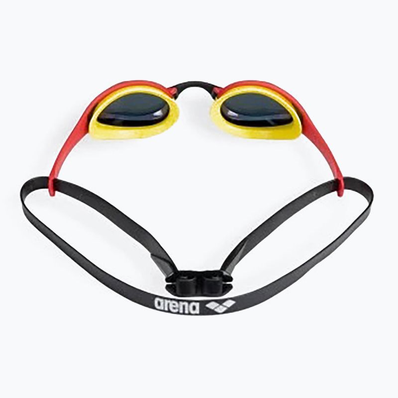 Plavecké okuliare arena Cobra Ultra Swipe Mirror gold/red 3