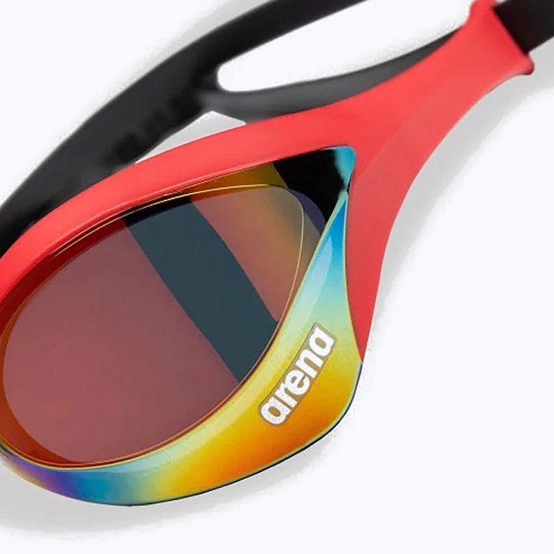 Plavecké okuliare arena Cobra Ultra Swipe Mirror gold/red 5