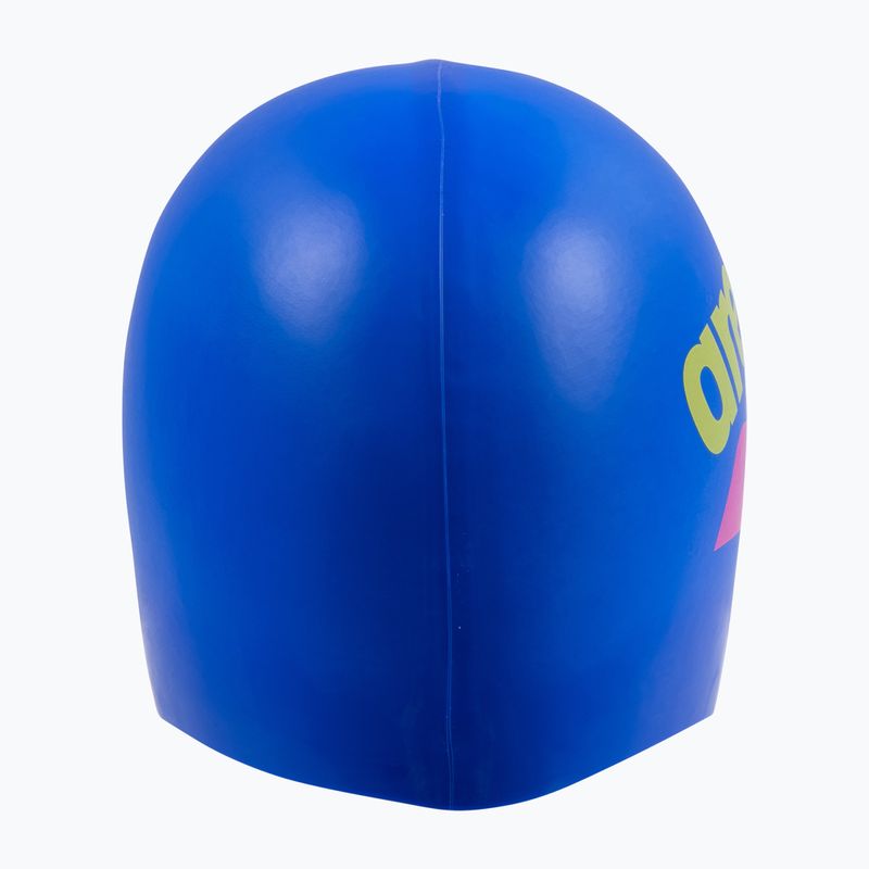 Plavecká čiapka arena Big Logo neon blue/shocking pink/yellow star 5