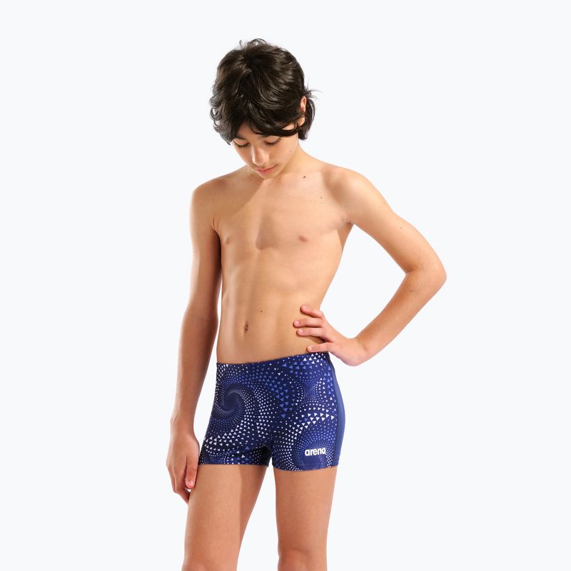 detské plavecké boxerky arena Fireflow Swim Short navy/team navy 5