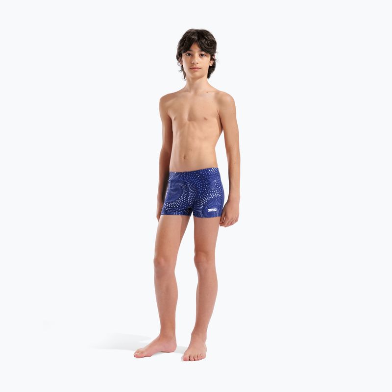 detské plavecké boxerky arena Fireflow Swim Short navy/team navy 6