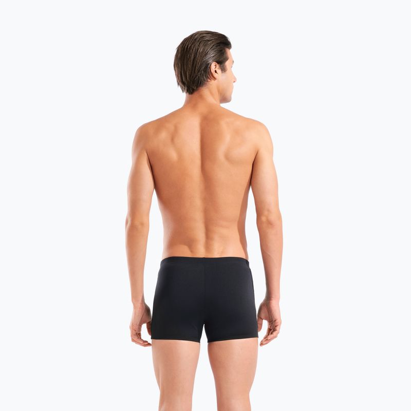 Pánske plavecké boxerky arena Graphic Swim Short black/turquoise 7