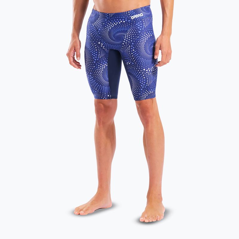 Pánske plavky jammery arena Fireflow Swim navy/team navy 5