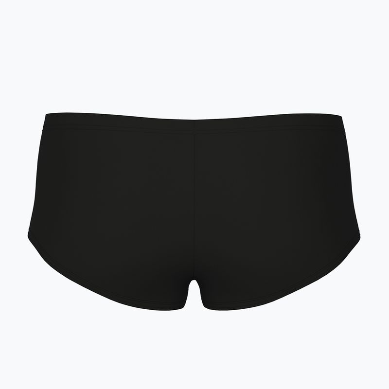 Pánske plavecké boxerky arena One Low Waist Short Big Logo black/black 2