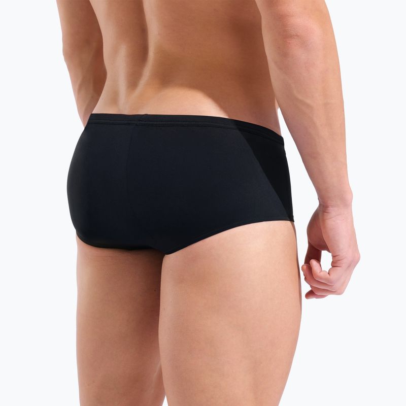 Pánske plavecké boxerky arena One Low Waist Short Big Logo black/black 9