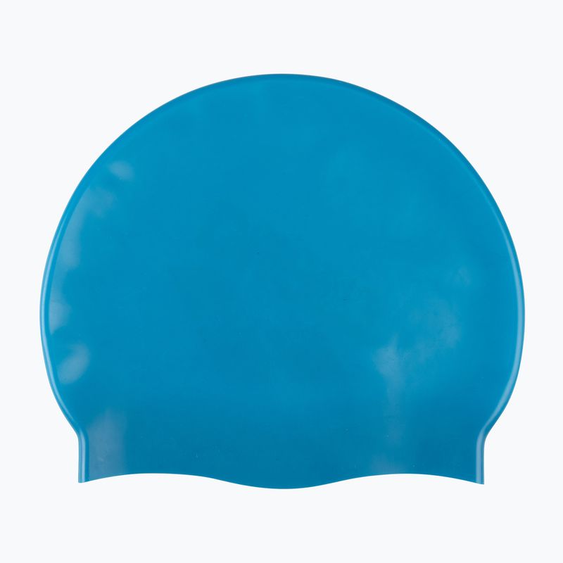 Plavecká čiapka arena Big Logo blue cosmo/artic lime 2