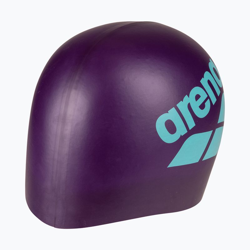 Plavecká čiapka arena Big Logo plum water 3