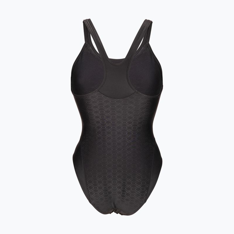 Dámske jednodielne plavky arena Monoglow One Piece black multi/black 2