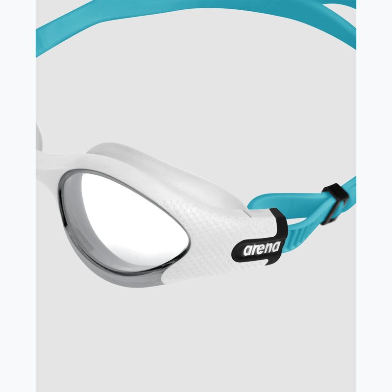 Detské plavecké okuliare Arena The One Plus clear/white/turquoise 5