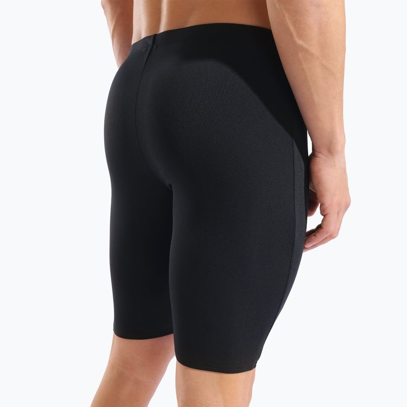 Pánske plavky jammery arena Distortion Swim Jammer black/white 5