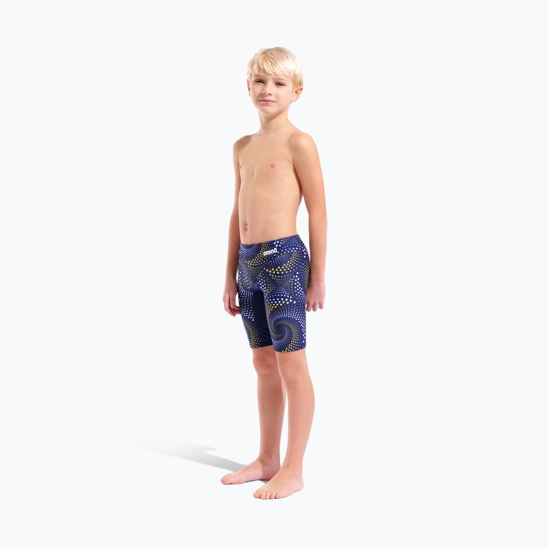 Detské plavky jammer arena Fireflow Swim Jammer navy/team navy yellow 6