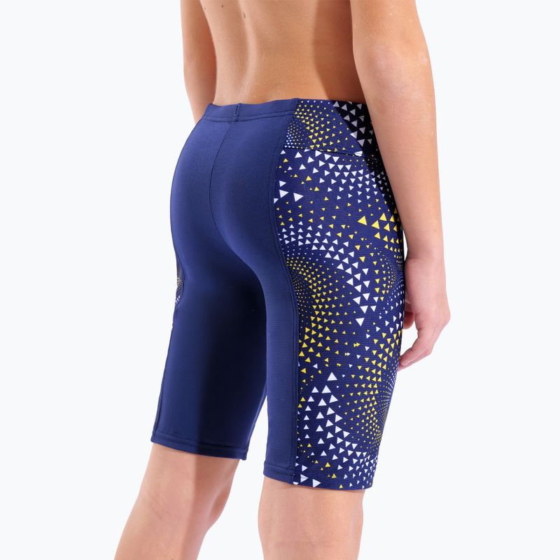 Detské plavky jammer arena Fireflow Swim Jammer navy/team navy yellow 9
