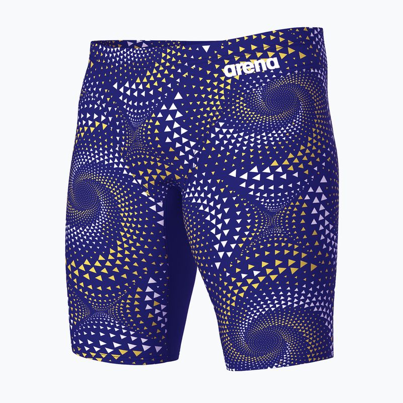 Pánske plavky jammery arena Fireflow Swim Jammer navy/tteam navy yellow 3
