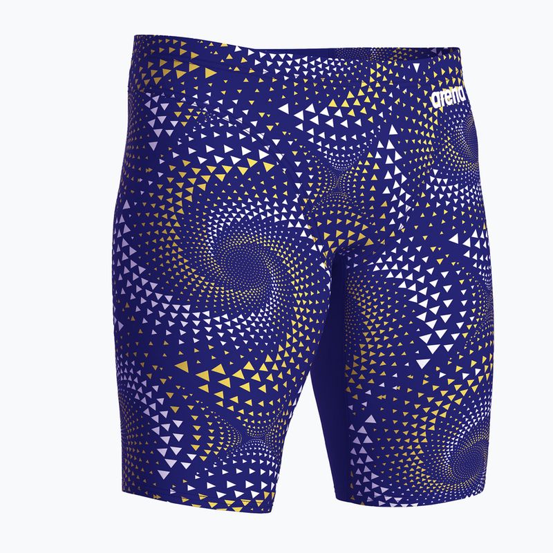 Pánske plavky jammery arena Fireflow Swim Jammer navy/tteam navy yellow 4
