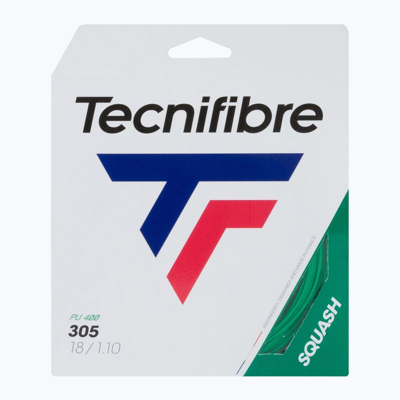 Tecnifibre squashová struna 305 sada 10 m zelená 06G305110V