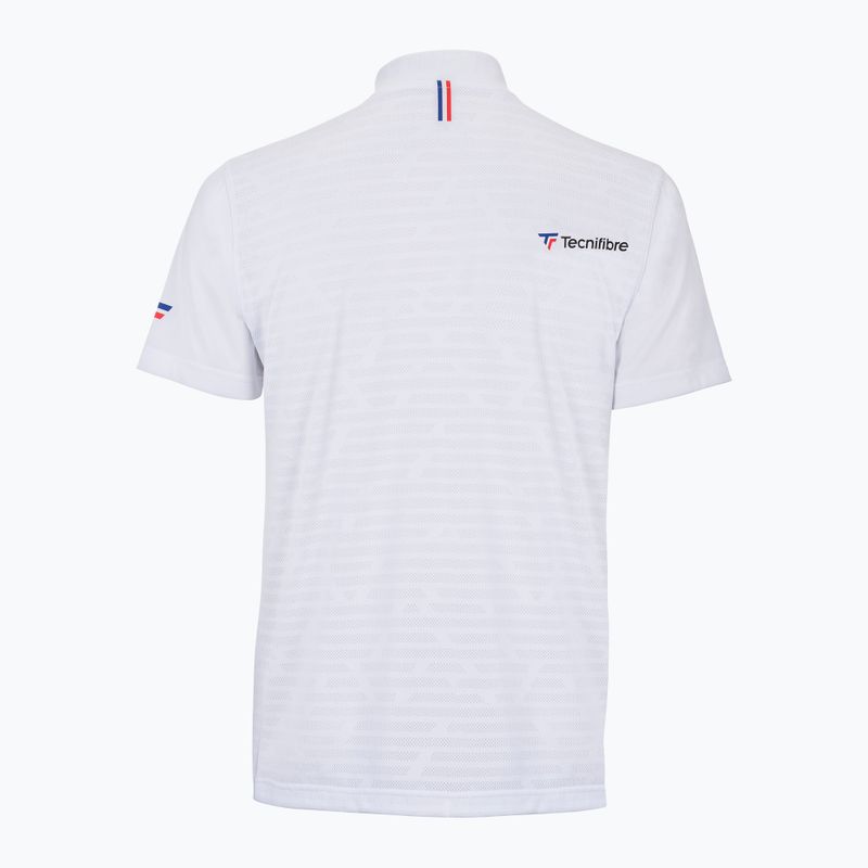 Tecnifibre detské tenisové tričko Polo white 22F3VE F3 7