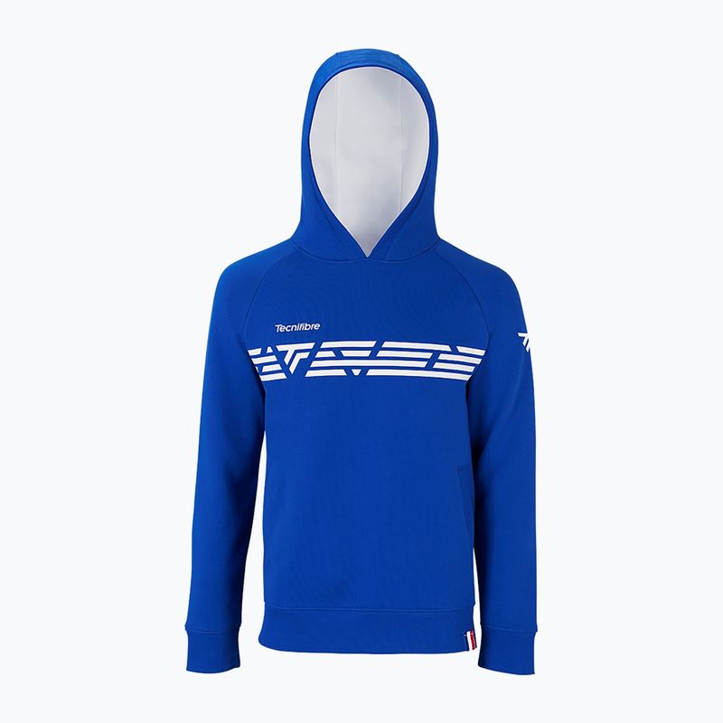 Detská tenisová mikina Tecnifibre Fleece Hoodie blue 21FLHO 6