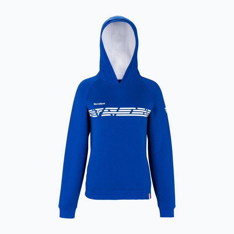 Detská tenisová mikina Tecnifibre Fleece Hoodie blue 21LAHORO0B 6