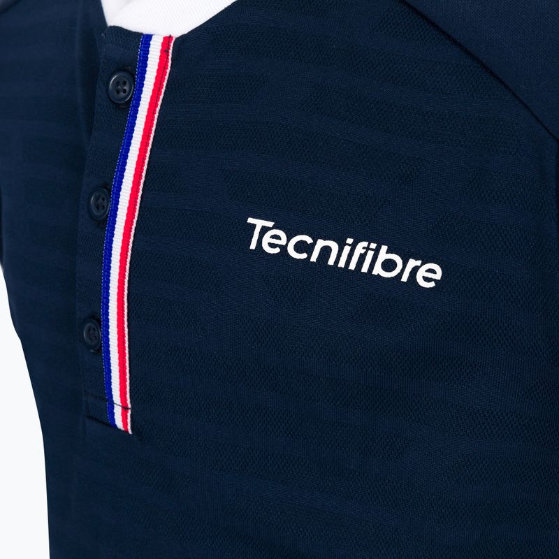 Detské tenisové tričko Tecnifibre 22LAF3 F3 modré 3