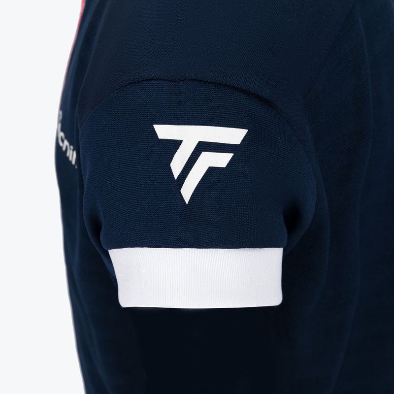 Detské tenisové tričko Tecnifibre 22LAF3 F3 modré 4