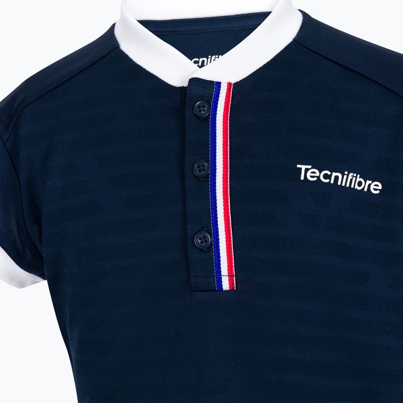 Detské tenisové tričko Tecnifibre 22LAF3 F3 modré 5