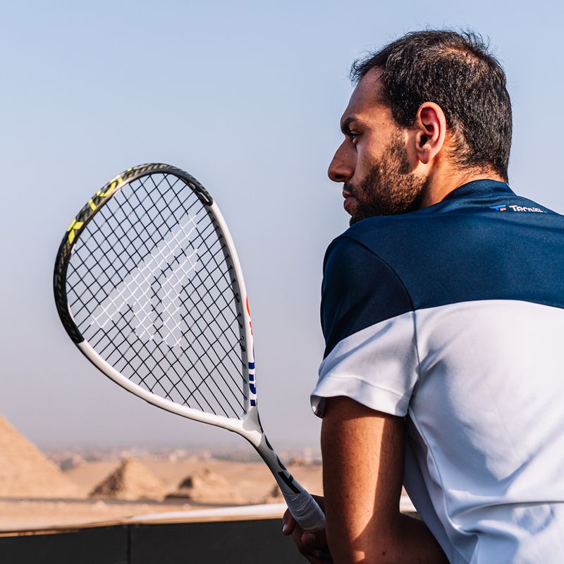 Squashová raketa Tecnifibre Carboflex 135 X-Top biela 12CAR135XT 11