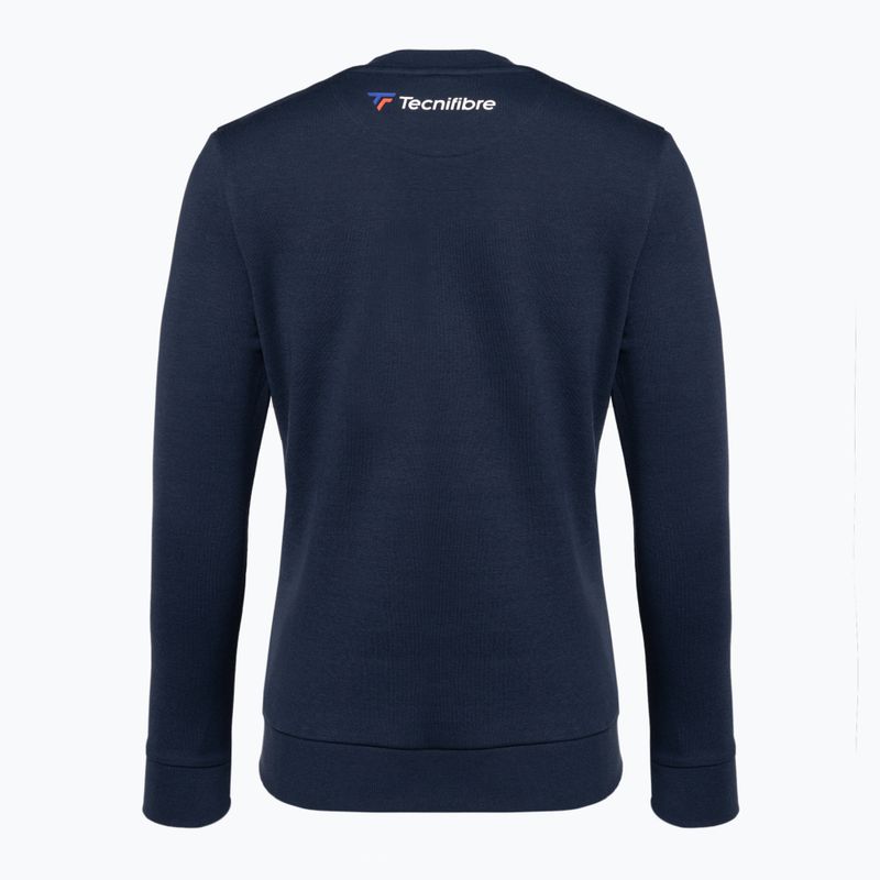 Tecnifibre dámska tenisová mikina tmavomodrá 21WFLSWEA 2