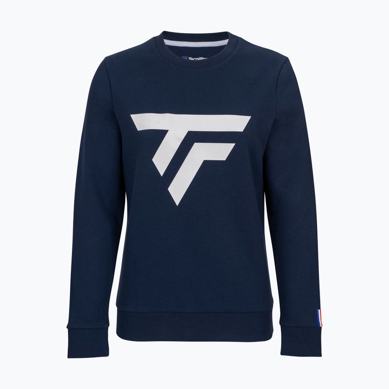 Tecnifibre dámska tenisová mikina tmavomodrá 21WFLSWEA 5