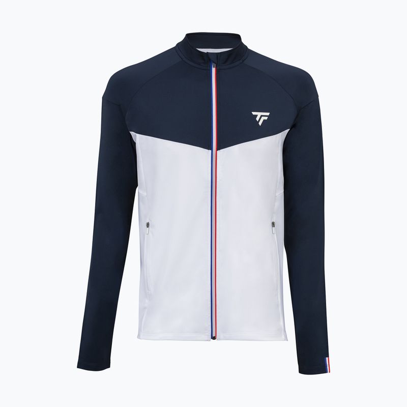 Pánska tenisová mikina Tecnifibre Tech white 21TECHJAC