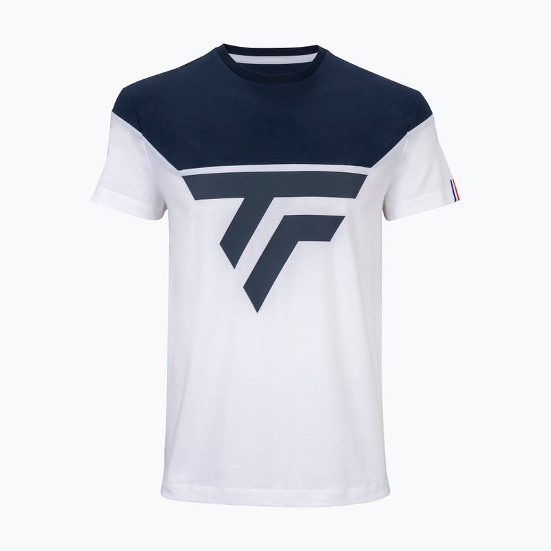 Pánske tenisové tričko Tecnifibre Training white 22TRAITEE