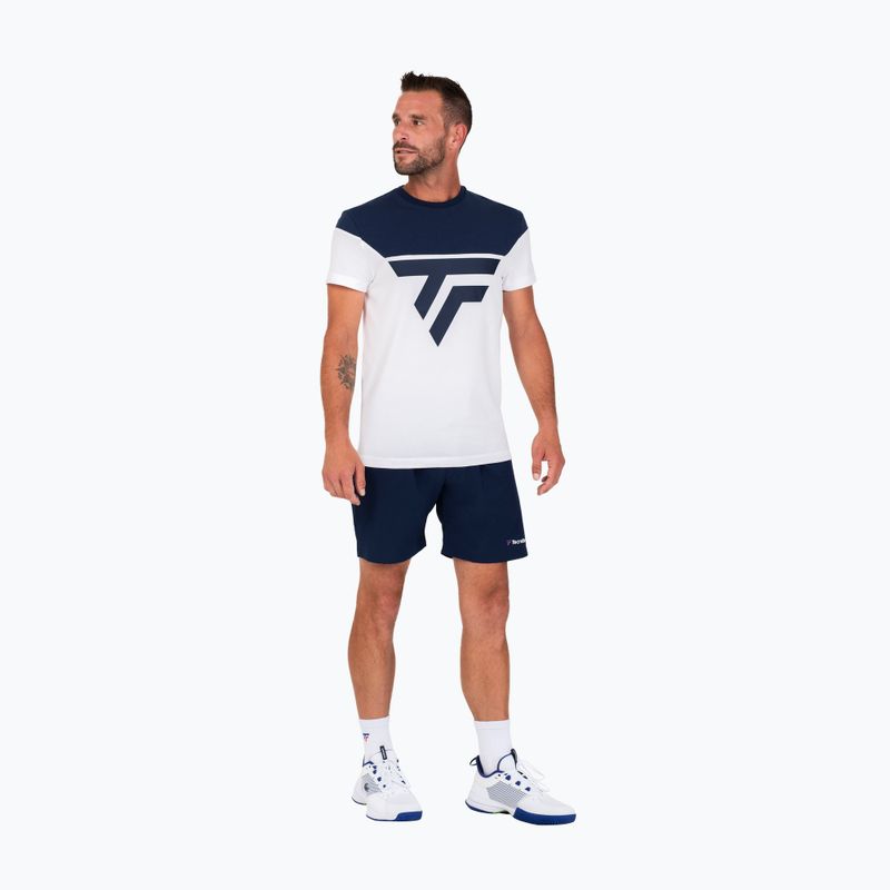 Pánske tenisové tričko Tecnifibre Training white 22TRAITEE 3