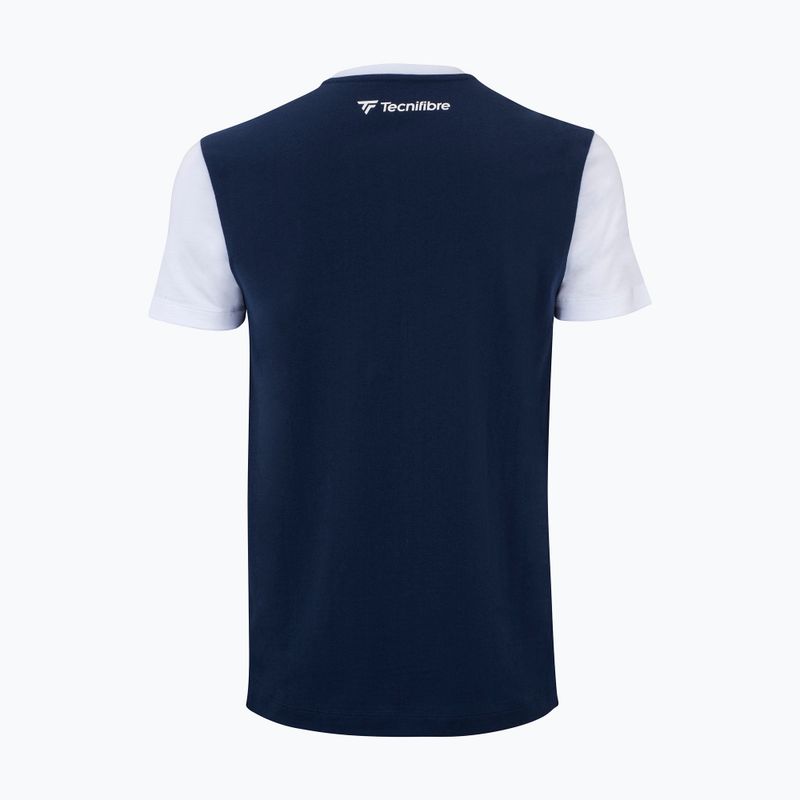 Tecnifibre Club pánske tenisové tričko tmavomodré 22CLUBTEE 2