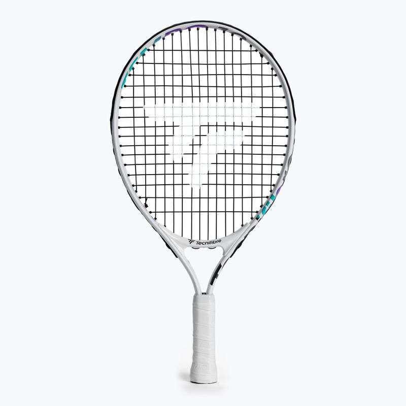 Detská tenisová raketa Tecnifibre Tempo 19 biela 14TEMP192E