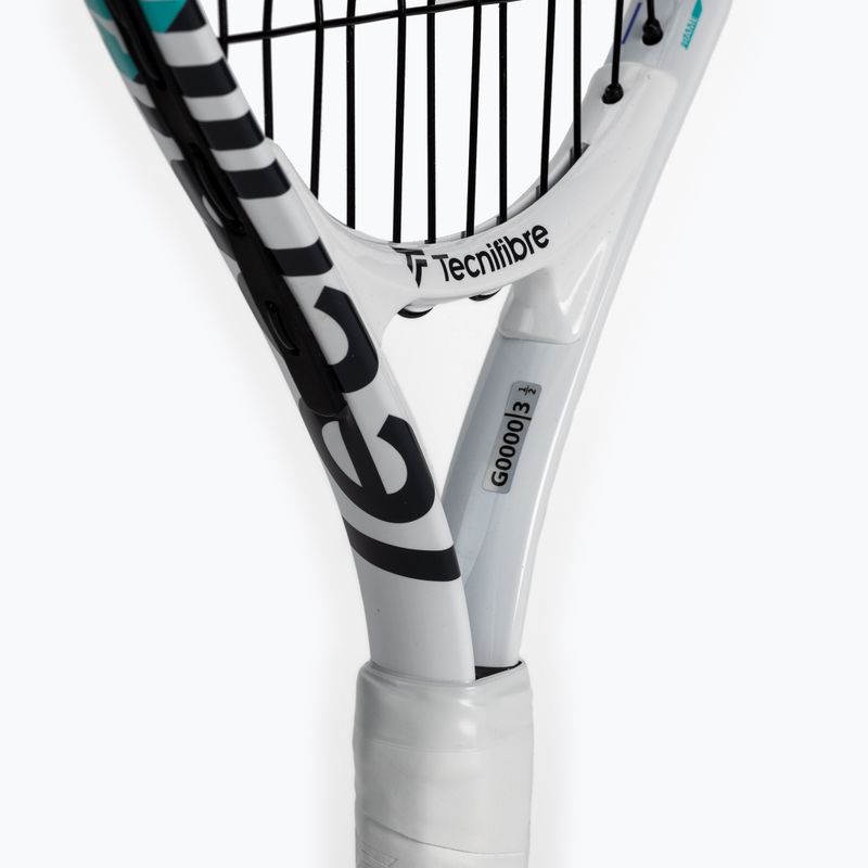 Detská tenisová raketa Tecnifibre Tempo 19 biela 14TEMP192E 5