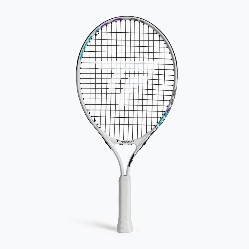 Detská tenisová raketa Tecnifibre Tempo 21 biela 14TEMP212E