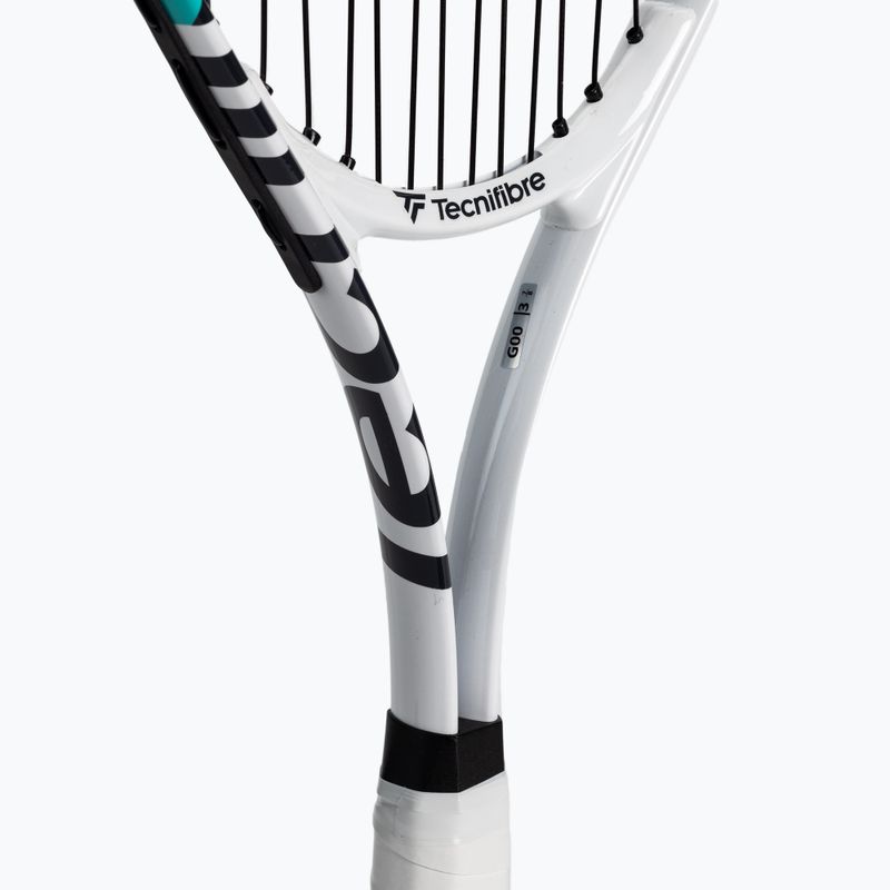 Detská tenisová raketa Tecnifibre Tempo 25 biela 14TEMP252E 5