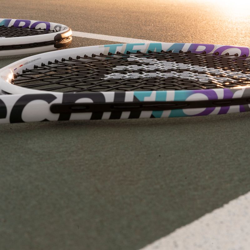 Detská tenisová raketa Tecnifibre Tempo 25 biela 14TEMP252E 9