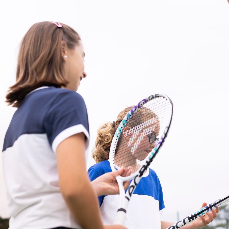 Detská tenisová raketa Tecnifibre Tempo 25 biela 14TEMP252E 11