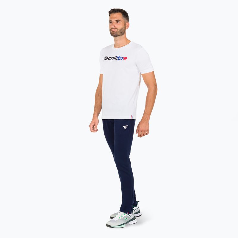 Pánske tričko Tecnifibre Club Cotton Tee white 2