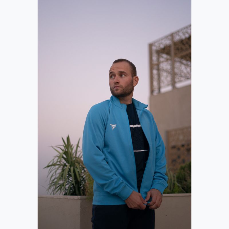 Pánska bunda Tecnifibre Team Jacket azur 7