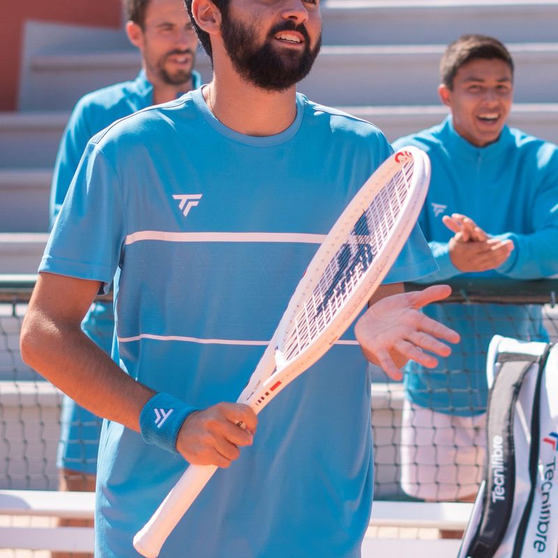 Pánske tenisové tričko Tecnifibre Team Tech Tee blue 22TETEAZ35 6