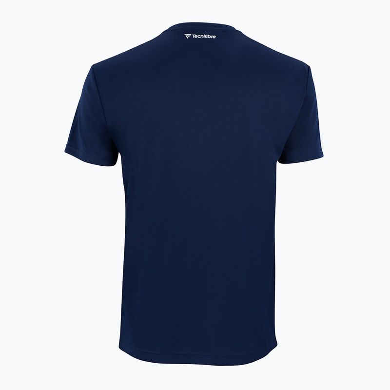 Pánske tenisové tričko  Tecnifibre Team Tech Tee marine 4