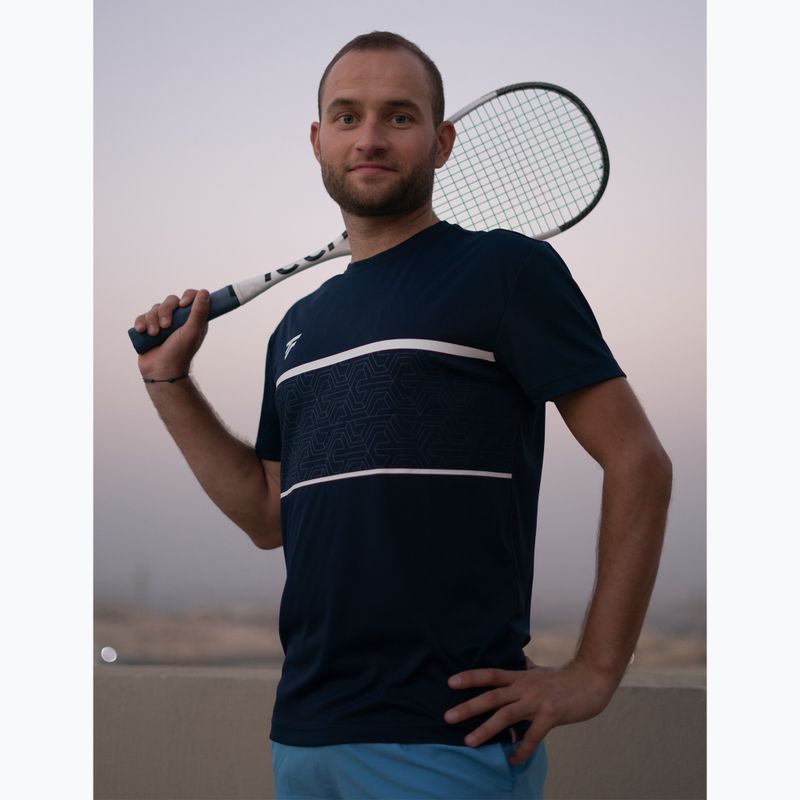 Pánske tenisové tričko  Tecnifibre Team Tech Tee marine 6